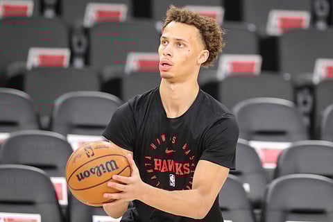 Atlanta Hawks guard Dyson Daniels