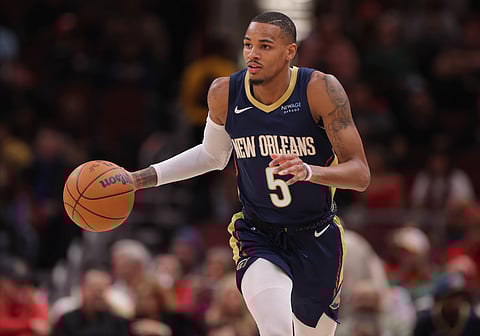 Dejounte Murray of New Orleans Pelicans