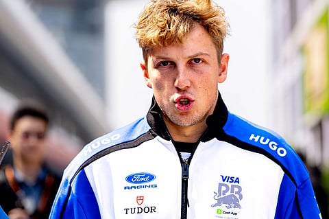 Racing Bulls driver Liam Lawson