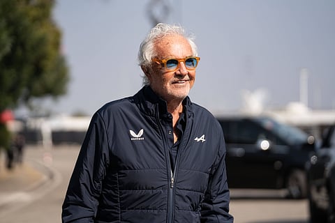 Flavio Briatore at the Chinese Grand Prix