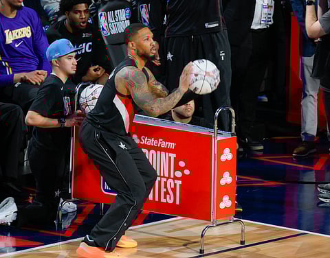 Portland Trail Blazers' Damian Lillard