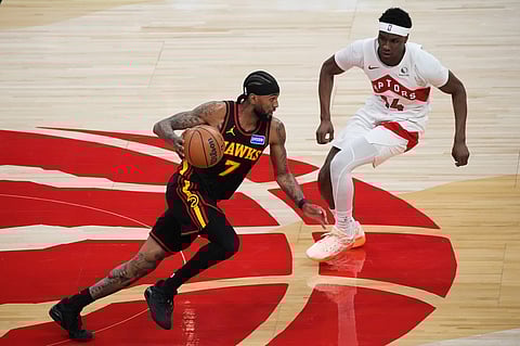 Nickeil Alexander-Walker in action