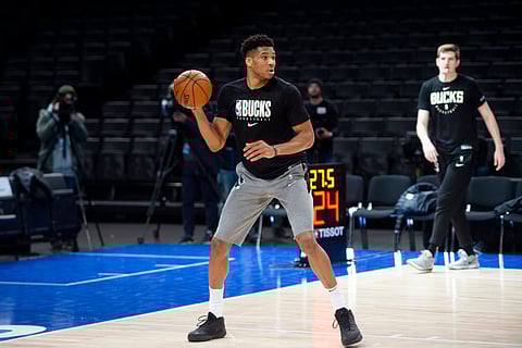 Giannis Antetokounmpo of Milwaukee Bucks