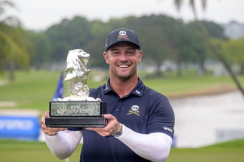 Bryson DeChambeau wins the Singapore tournament 