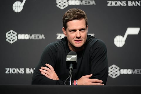 Utah Jazz coach Will Hardy 