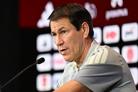 Rudi Garcia during press conference
