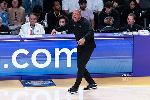 Milwaukee Bucks head coach Doc Rivers 