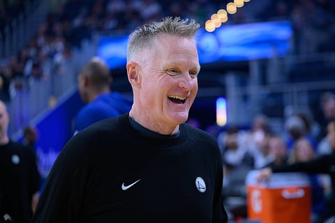 Golden State Warriors head coach Steve Kerr