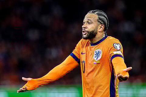 File Photo of Memphis Depay