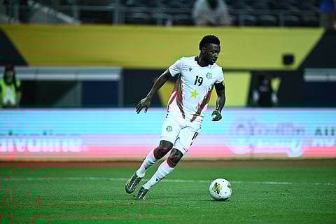 Shaquille Pinas of Suriname