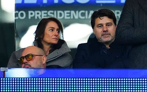 Mauricio Pochettino during Atletico Madrid vs Tottenham Hotspur match