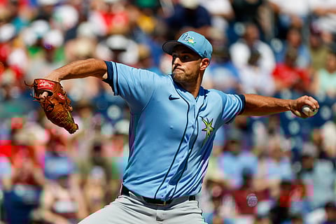 Steven Matz in action against Philadelphia Phillies