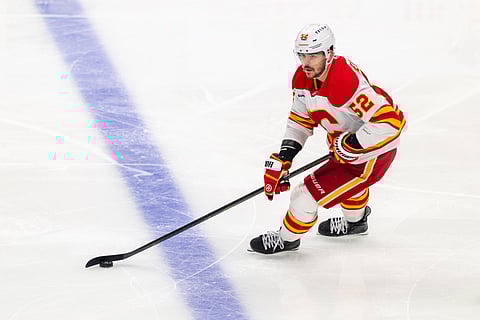 Defenseman Mackenzie Weegar of Calgary Flames