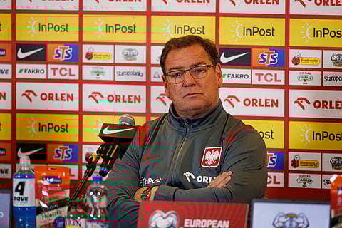Jan Urban during press conference