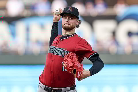 Ryne Nelson of Arizona Diamondbacks