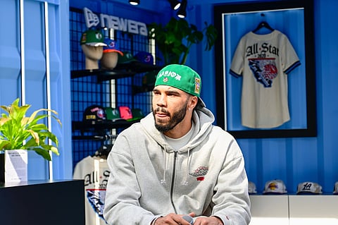 Jayson Tatum during the NBA All-Star Weekend