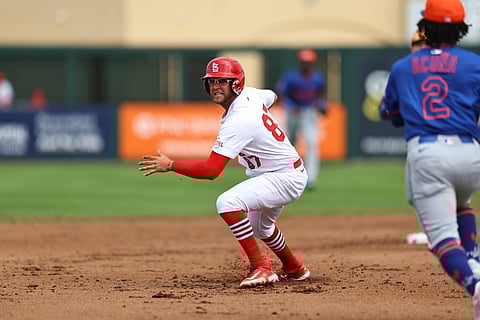 JJ Wetherholt of St. Louis Cardinals