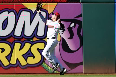 Chase DeLauter in action