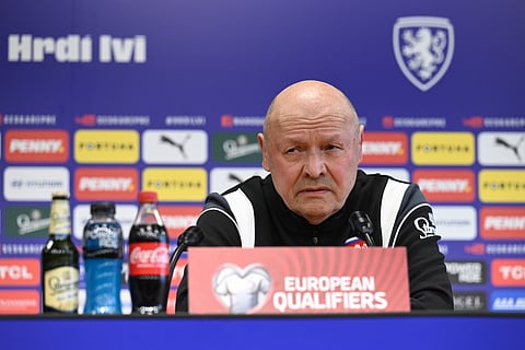 Czechia head coach Miroslav Koubek