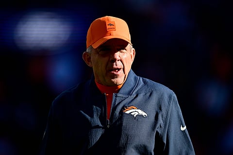 Denver Broncos head coach Sean Payton