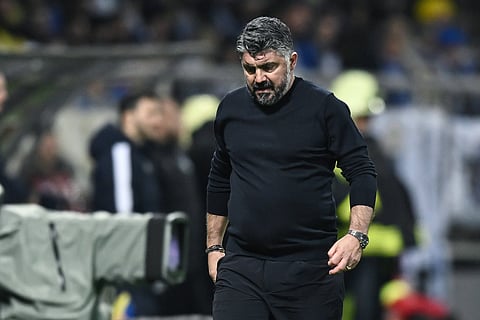 Gennaro Gattuso looks dejected as Italy miss out on World Cup qualification for the third time in a row