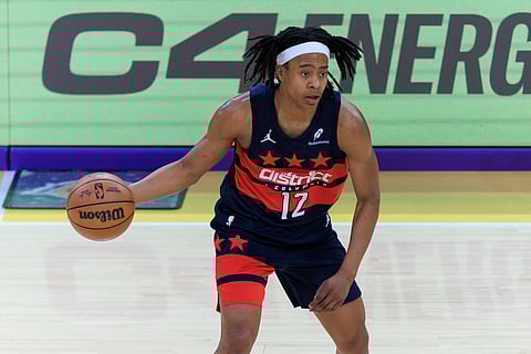 Tre Johnson in action for Washington Wizards 