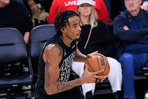 Nic Claxton of Brooklyn Nets 