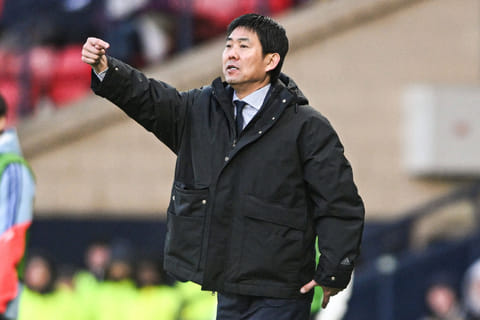 Japan manager Hajime Moriyasu 