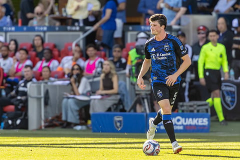 Daniel Munie of San Jose Earthquakes
