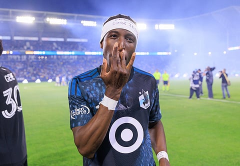 Kelvin Yeboah of Minnesota United