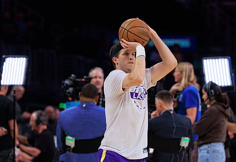 Austin Reaves of Los Angeles Lakers