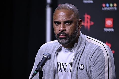 Houston Rockets coach Ime Udoka