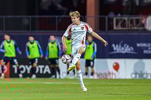 FC Dallas defender Nolan Norris in action