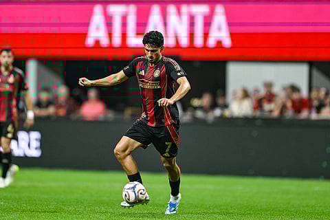 Steven Alzate of Atlanta United in action