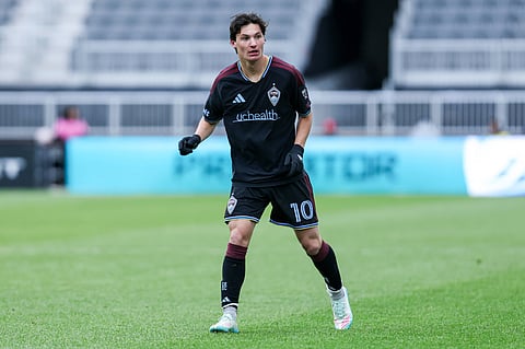 Paxten Aaronsen of Colorado Rapids