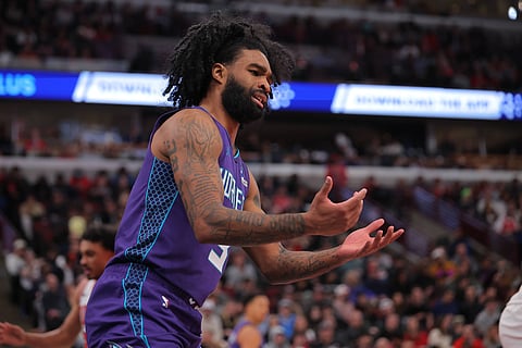 Coby White in action 