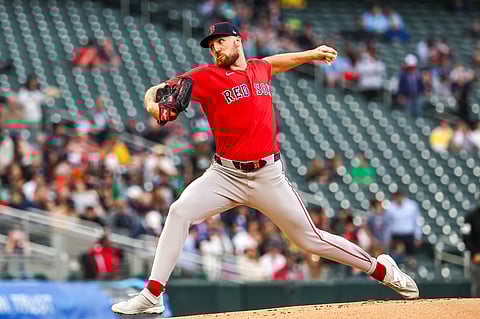 Garrett Crochet delivers a pitch against Minnesota Twins