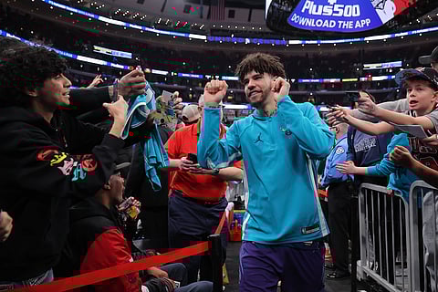 LaMelo Ball of Charlotte Hornets