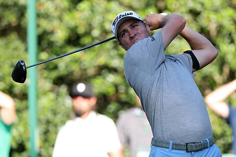 Justin Thomas at the Masters