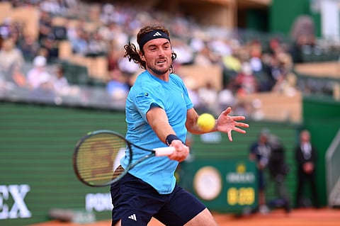 Stefanos Tsitsipas at the Monte Carlo