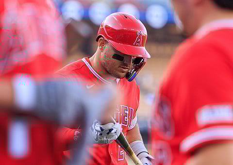 Mike Trout of Los Angeles Angels