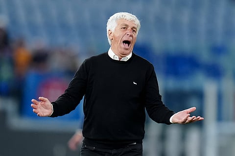 AS Roma head coach Gian Piero Gasperini 