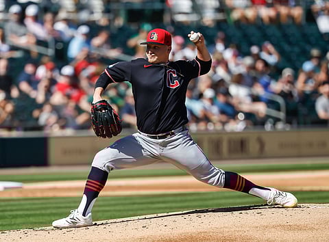 Parker Messick of Cleveland Guardians