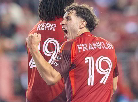 Kobe Franklin of Toronto FC