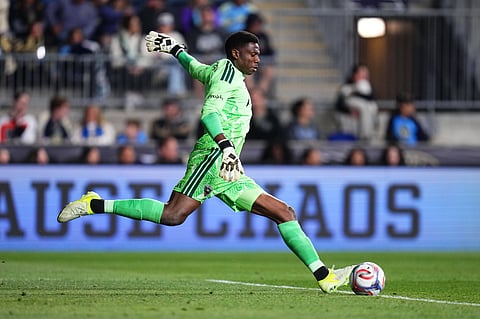 Sean Johnson in action against Philadelphia Union