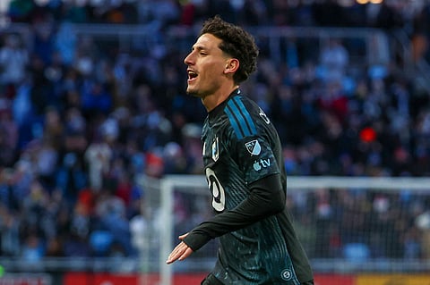 Minnesota United player Tomas Chancalay