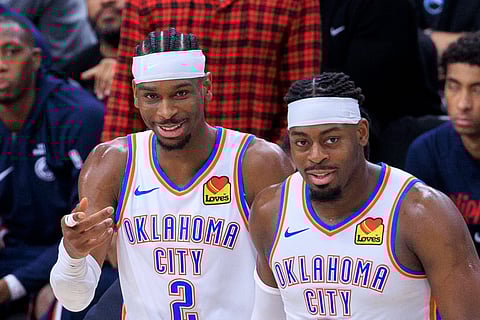 Shai Gilgeous-Alexander and Luguentz Dort