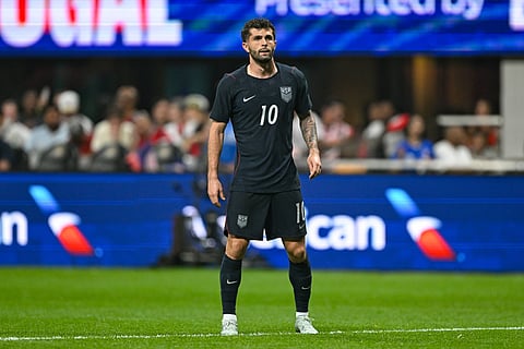 USA midfielder Christian Pulisic