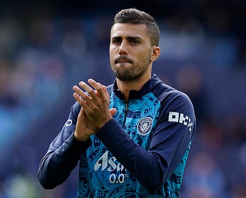 Manchester City midfielder Rodri 