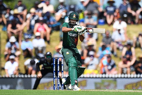 Najmul Hossain Shanto in action